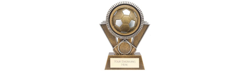 APEX FOOTBALL TROPHY - 3 SIZES - 13CM TO 18CM APEX FOOTBALL TROPHY - 3 SIZES - 13CM TO 18CM